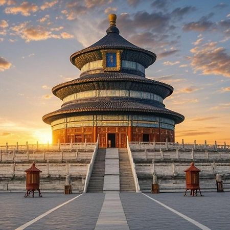Jingfang Building Smart Hotel - Located In The Busiest Part Of The Downtown Area, Near Beijing Tiananmen Square And The Forbidden City,Wangfujing Shopping Street ,Newly Opened Hotel,Provide Free Laundry Service,Provide Tourism And Ticketing Services Dış mekan fotoğraf