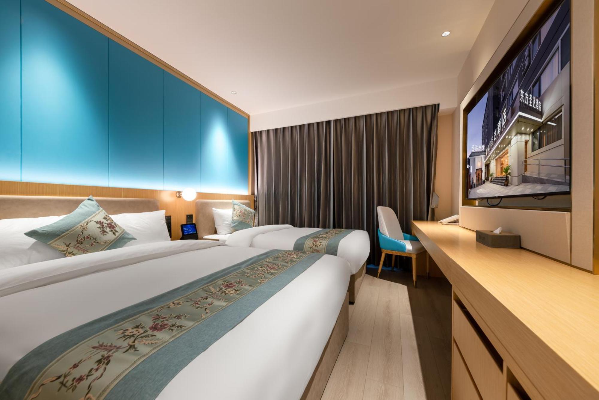 Jingfang Building Smart Hotel - Located In The Busiest Part Of The Downtown Area, Near Beijing Tiananmen Square And The Forbidden City,Wangfujing Shopping Street ,Newly Opened Hotel,Provide Free Laundry Service,Provide Tourism And Ticketing Services Dış mekan fotoğraf